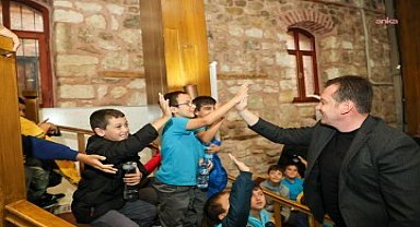 Silivri Belediye Başkanı Balcıoğlu, ilkokul öğrencilerine yönelik seminere katıldı 
