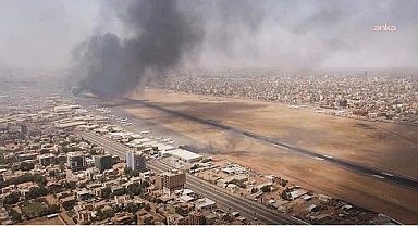 Sudan’da onarımı yeni biten havalimanı yine saldırıya uğradı
