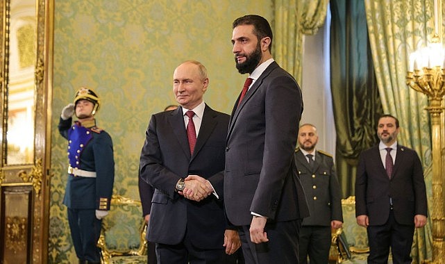 Suriye'nin yeni lideri Putin'le buluştu: Rus üsleri kalacak