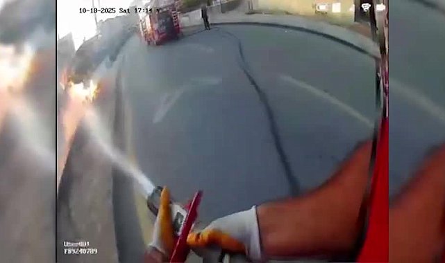 Tarsus’ta doğal gaz borusu patladı: İtfaiyenin hızlı müdahalesi olası felaketi önledi