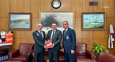 TBD Başkanı Kenan Altınsaat, AK Parti Eskişehir Milletvekili Fatih Dönmez'i ziyaret etti