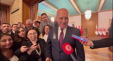 TBMM Açılış Resepsiyonu... Numan Kurtulmuş: Keşke CHP de Genel Kurul Salonu’nda olsaydı