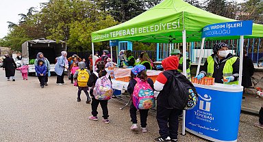 Tepebaşı Belediyesi’nin öğrencilere yönelik beslenme desteği devam ediyor
