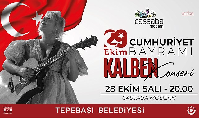 Tepebaşı'nda 29 Ekim coşkusu, Kalben'le yaşanacak