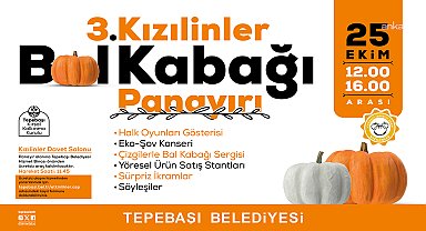 Tepebaşı’nda “3. Kızılinler Bal Kabağı Panayırı” için geri sayım başladı