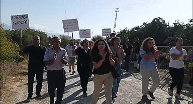TOKİ için kamulaştırılan Hatay Samandağ'da 