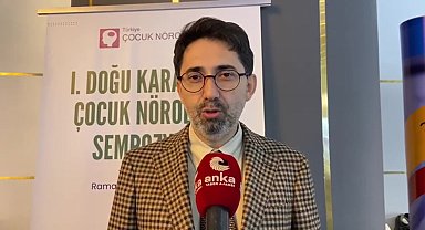 Trabzon'da 1. Doğu Karadeniz Çocuk Nörolojisi Sempozyumu... Prof. Dr. Ali Cansu: