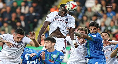 Trabzonspor, deplasmanda Rizespor’u 2-1 mağlup etti