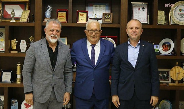 TSO Başkanı Keleş'ten Karadeniz Ereğli Belediye Başkanı Posbıyık'a ziyaret