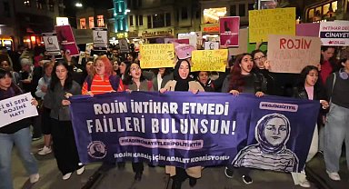 Tünel'de Rojin Kabaiş İçin Adalet Yürüyüşü: Rojin için adalet, tüm kadınlar için yaşam hakkı