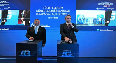 Türk Telekom, Sivas’taki GES yatırımını 5G ile İstanbul’dan açtı