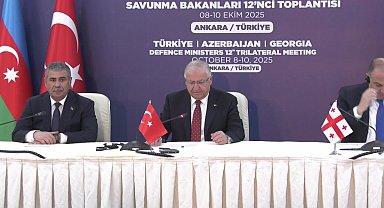 Türkiye-Azerbaycan-Gürcistan Savunma Bakanları Üçlü Toplantı Protokolü imzaladı