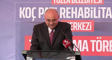 Tuzla’da Koç Pati Rehabilitasyon Merkezi’nin temeli atıldı