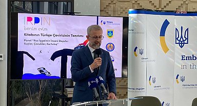 Ukrayna Ankara Büyükelçiliği’nde “İrpin- Benim Evim” kitabı tanıtıldı; Rusya ile savaşın insani boyutu panelde ele alındı 