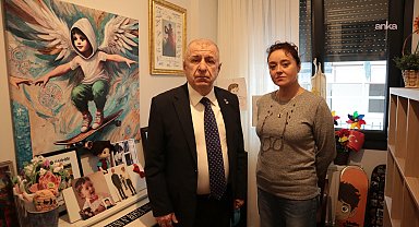 Ümit Özdağ'dan, Mattia Ahmet Minguzzi'nin annesine ziyaret