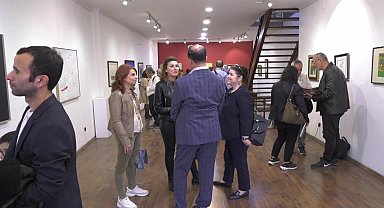 'Ustalığa Saygı' sergisi açıldı: Vedat Dalokay'dan Abidin Dona'ya gün yüzüne çıkmamış resimler yer alıyor