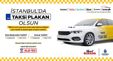 Uygulama bazlı taksi için yeni ihale 7 Ekim’de