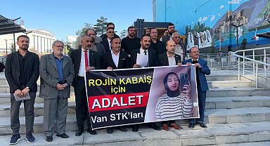 Van’da STK’lardan Rojin Kabaiş için adalet çağrısı