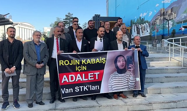 Van’da STK’lardan Rojin Kabaiş için adalet çağrısı