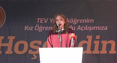 Yenimahalle Belediyesi ve Türk Eğitim Vakfı'nın kız yurdu açıldı... Yavaş: 