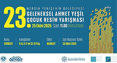 Yenişehir Belediyesi Ahmet Yeşil Çocuk Resim Yarışması'na başvurular yarın sona eriyor