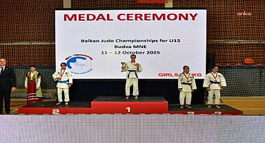 Yunusemre Belediyesporlu milli judocu Tekin’den Karadağ'da altın madalya