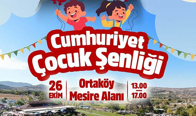 Yunusemre'de çocuklara özel Cumhuriyet Şenliği