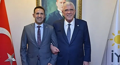 Albay Özeller'den Dervişoğlu'na ziyaret: Destek için teşekkür etti