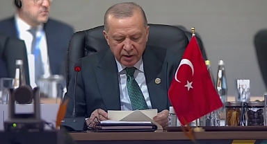Erdoğan G20'de uyardı: Gazze'nin yarası nesiller boyu silinmez
