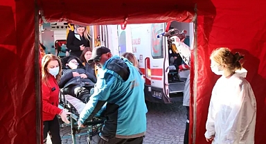 Kars’ta hastanede yangın tatbikatı: Ekipler gerçeğini aratmadı