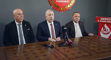 Özdağ Mersin'den resti çekti: Yasa yapan Öcalan mı, Meclis mi?