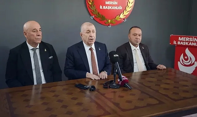 Özdağ Mersin'den resti çekti: Yasa yapan Öcalan mı, Meclis mi?