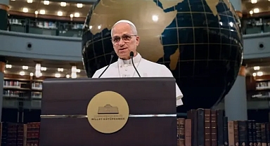 Papa 14. Leo, Millet Kütüphanesi'nde konuştu: Türkiye farklılıklarıyla bir köprüdür