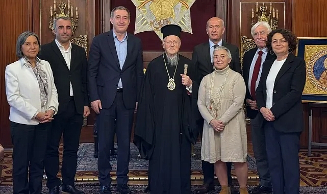 DEM Parti heyeti Fener Rum Patrikhanesi'nde: Masada barış süreci vardı