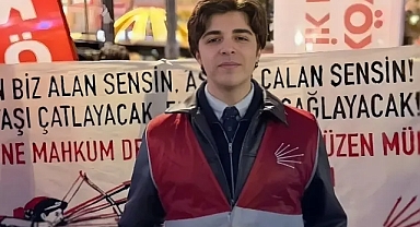 CHP’li gençlik yöneticisi Bilge Kağan Şarbat tahliye edildi