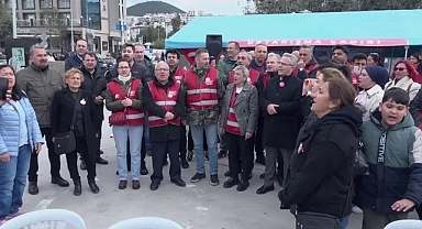 Kuşadası’nda Ömer Günel için kurulan adalet çadırında destek büyüyor: Buruk bir bayram