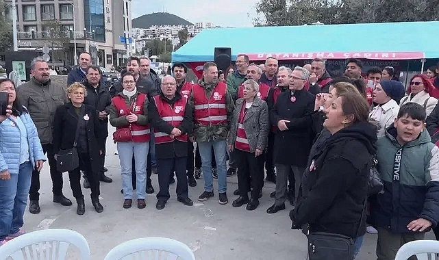 Kuşadası’nda Ömer Günel için kurulan adalet çadırında destek büyüyor: Buruk bir bayram